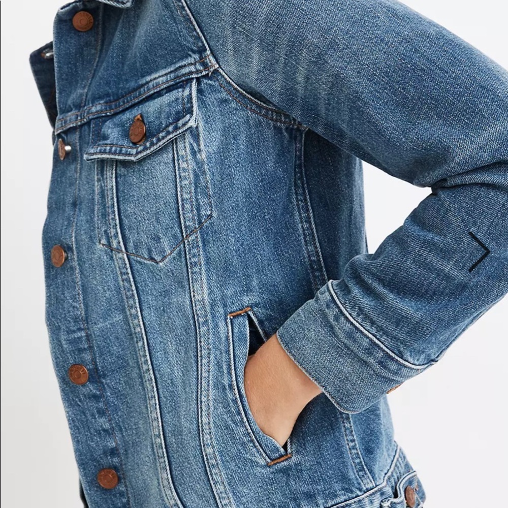 Madewell The Jean Jacket in Pinter Wash